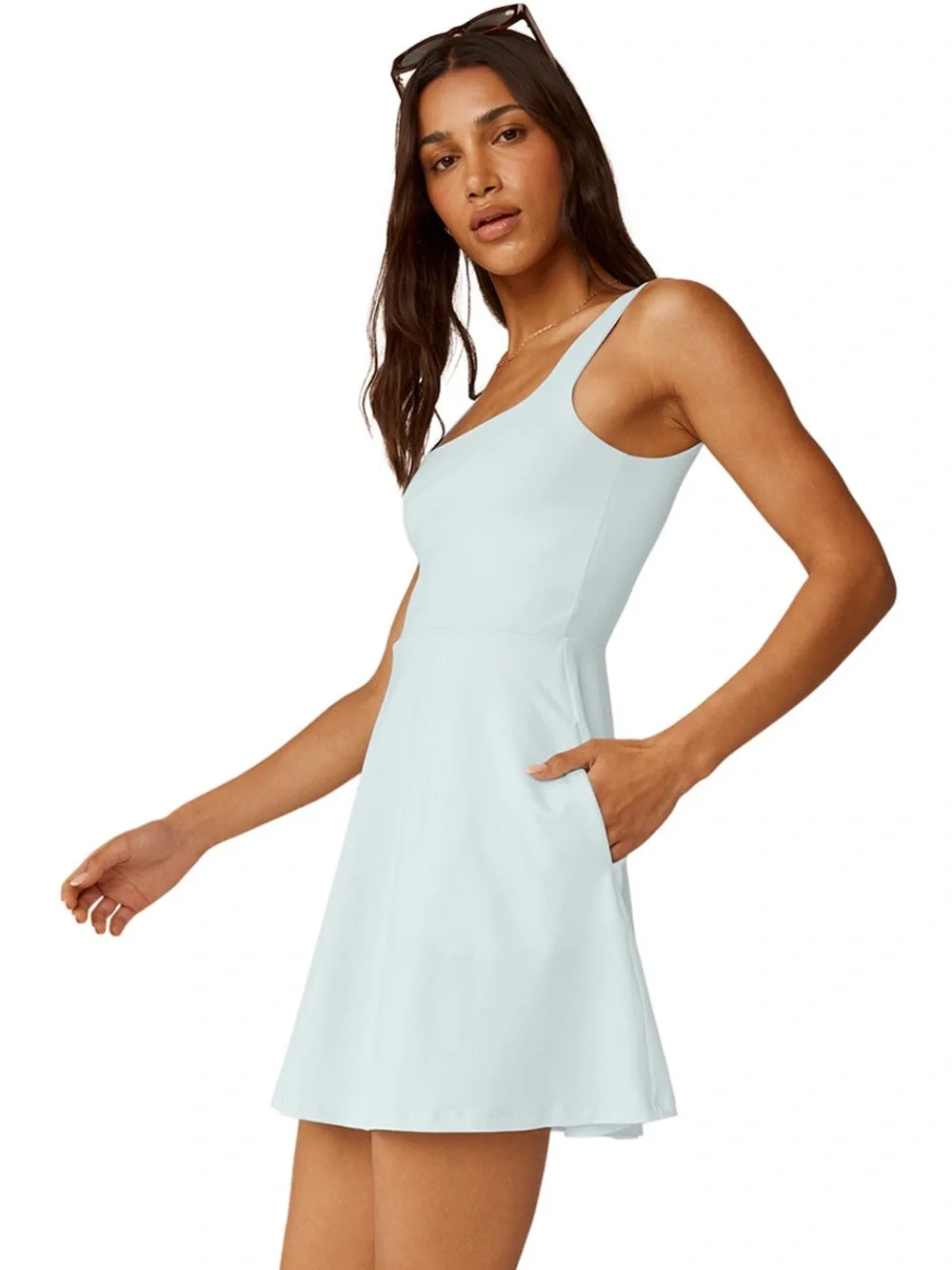 Beyond Yoga Charmed Mini Dress Size Medium NWT - Picture 2 of 8